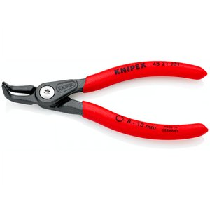 Clește de precizie KNIPEX pentru inele de siguranță interioare cu alezaje, Ø 8-13 mm, 130 mm, 90 g, in blister