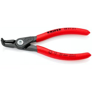 Clește de precizie KNIPEX pentru inele de siguranță interioare cu alezaje, Ø 12-25 mm, 130 mm, 105 g