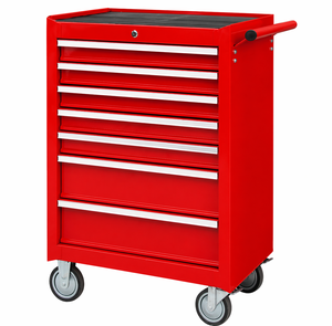 Carucior pentru scule cu 7 sertare BIG RED, tip PBR27180702L