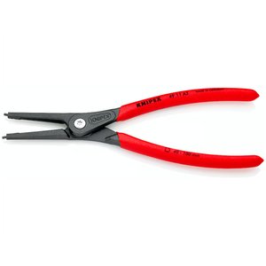 Cleste de precizie KNIPEX pentru inele de siguranță exterioare pe axe, Ø 40 - 100 mm, 225 mm, 280 g