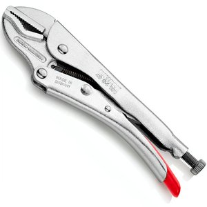 Cleste Knipex cu autoblocare si falci drepte, 180 mm, 310 g