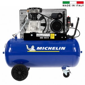 Compresor monofazat profesional, 90l, 250l/min, MICHELIN MB100/268