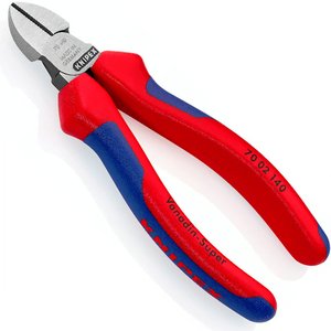 Cleste de forta KNIPEX cu taietura laterala (sfic), 140 mm