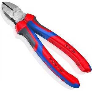 Cleste de forta KNIPEX cu taietura laterala (sfic), 180 mm