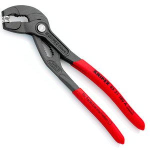 Cleste KNIPEX pentru coliere din banda elastica max. Ø50 mm, 180 mm, in blister