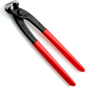 Cleste KNIPEX cu parghie mare, pentru constructori/tamplari/dulgheri/cuie, 220 mm, 335 g