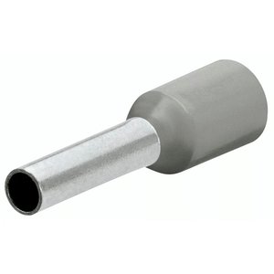 Ferule lungi KNIPEX pentru clestii de sertizat cabluri electrice, 0.75 mm² - GRI, 200 buc