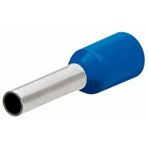 Ferule lungi KNIPEX pentru clestii de sertizat cabluri electrice, 16.0 mm² - ALBASTRU, 100 buc