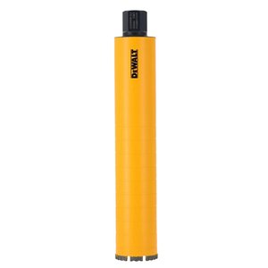 Carota diamantata gaurire umeda DeWALT, prindere 1.1/4, Ø117x450 mm, segmente 10mm turbo, indicator adancime