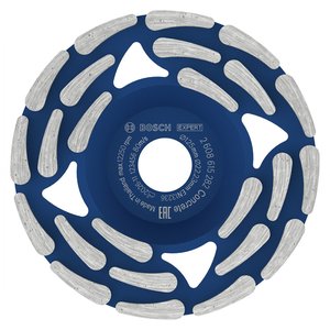 Disc diamantat oala (pentru slefuit) BOSCH EXPERT Concrete, 125 mm