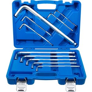 Set 10 chei imbus cap sferic tip L 