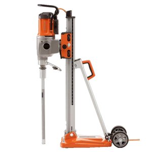 Masina de gaurit Husqvarna DM 370, stand DS 250 si carota diamantata 102mm