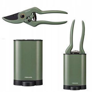 Foarfeca de gradina cu suport Fiskars Plant Care, 19.7 cm