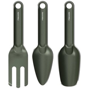 Set 3 unelte pentru plantat si cultivat Fiskars