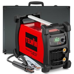 Invertor de sudura Telwin TECHNOLOGY 186 XT MPGE AL, 160A, electrod Ø 4 mm