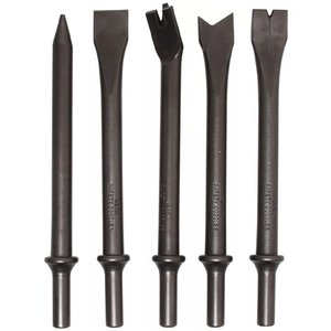 Set 5 dalti BGS coada cilindrica pentru ciocane de daltuit preumatice