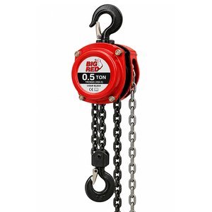 Palan cu lant Big Red 0.5t, 2.5 m