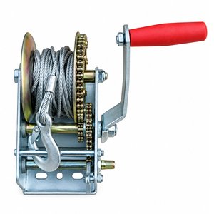 Troliu manual Big Red, 450 kg, cablu 10m