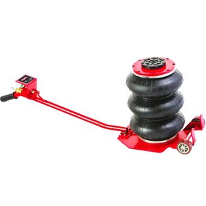 Cric pneumatic cu 3 perne de aer 3 T, 140 - 450 mm, BigRed model TCE3813A