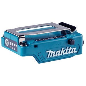 Suport acumulator Makita CXT, 10,8–12V, USB-A