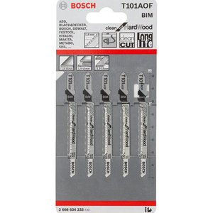 Panza pentru fierastraie verticale, pentru lemn, T101AOF/GST, 5 buc