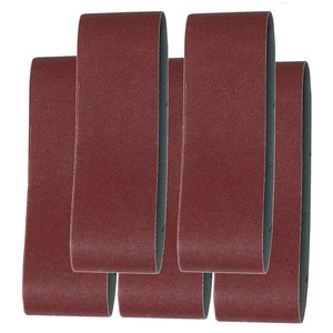 Set 5 benzi de slefuire 76x457mm, Gr. 100